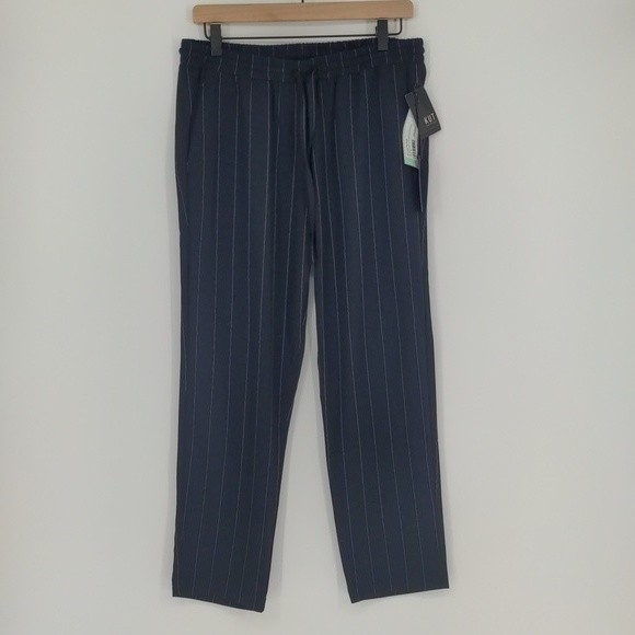 Kut from the Kloth Women's Winifred Drawstring Straight Leg Soft Pant Medium‎ - Picture 1 of 15